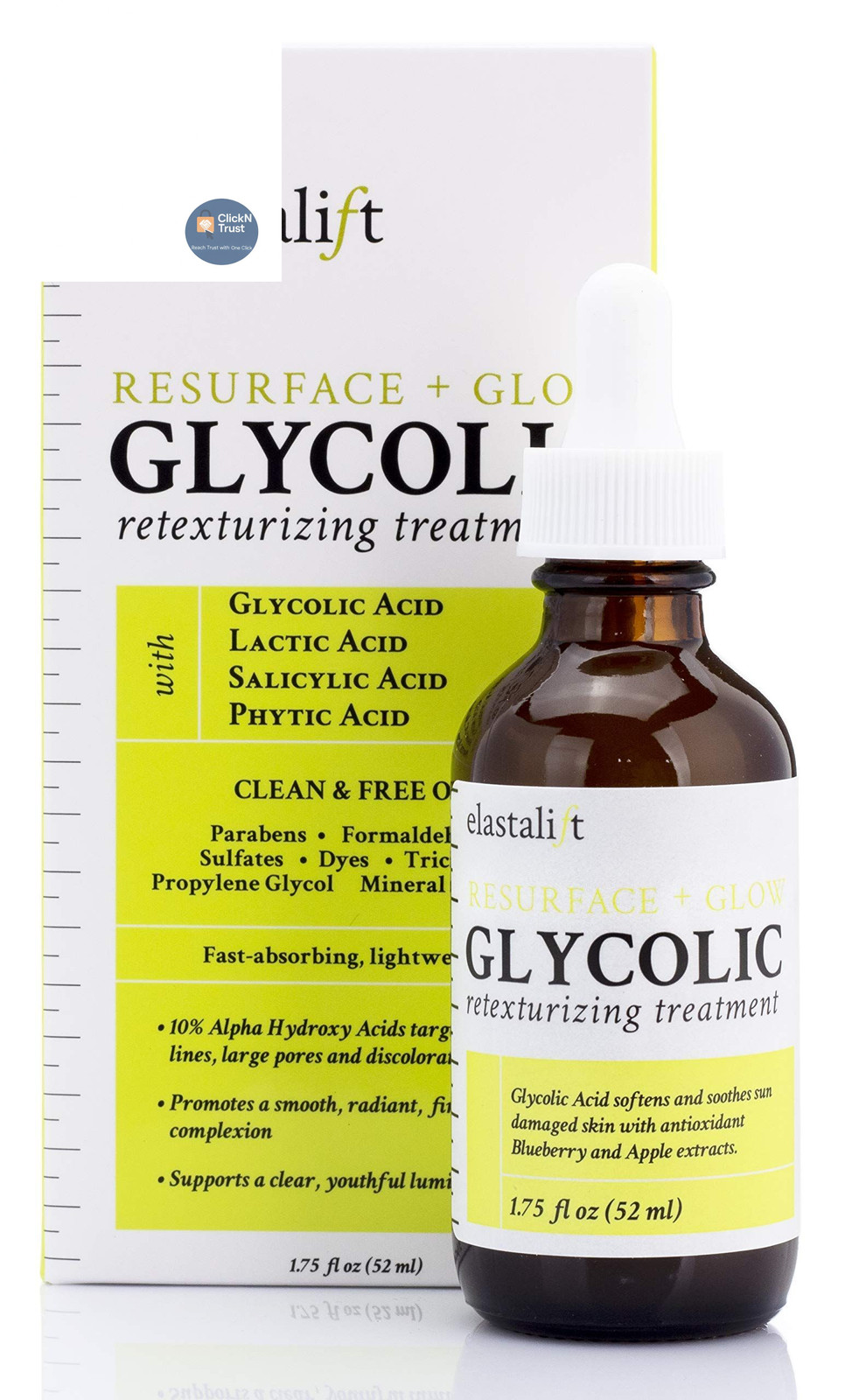 Elastalift Resurfacing Glycolic 1.7 Fl Oz (Pack of 1), Acid Peel