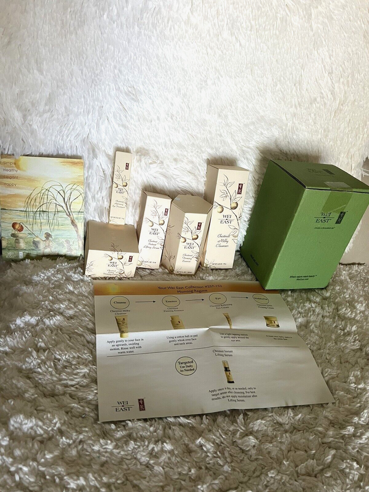 NEW WITH BOX Wei East Chestnut Lot 5 PC SET # 257-152 SEALED