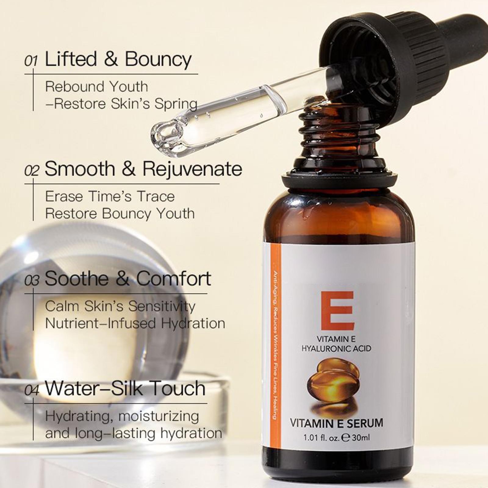 Wheat Germ Oil Facial Care – Elasticity Enhancing Containing Sodium Hyaluronate