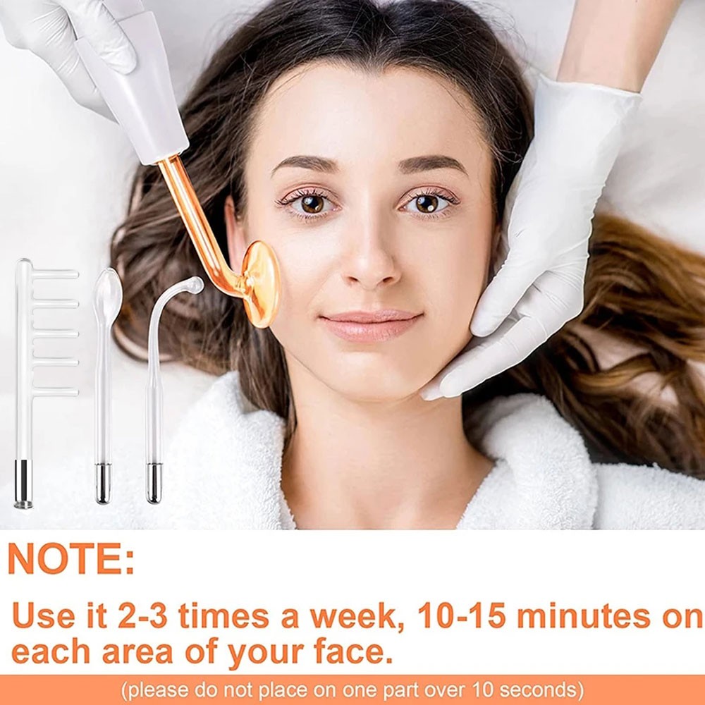 High Frequency Facial Wand- Portable Handheld High Frequency Facial Machine Skin
