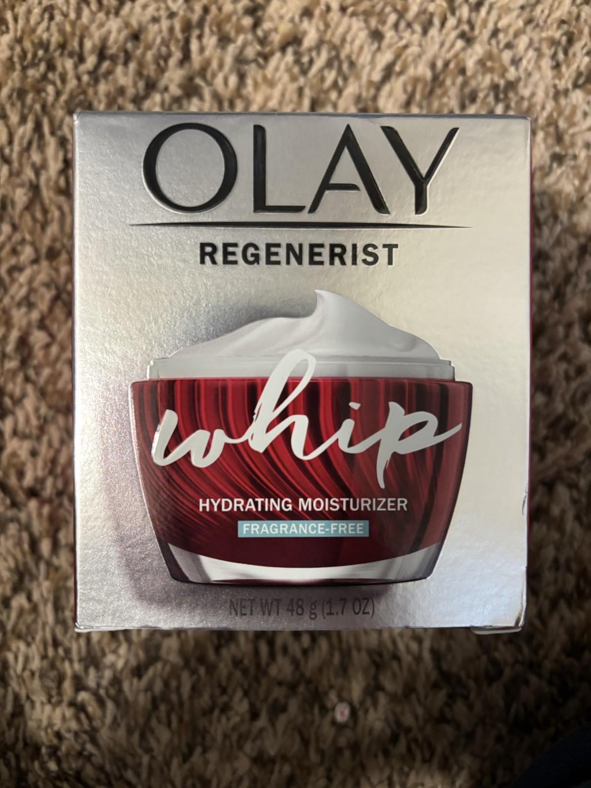Olay Regenerist Whip 1.7oz Fragrance Free Facial Moisturizer