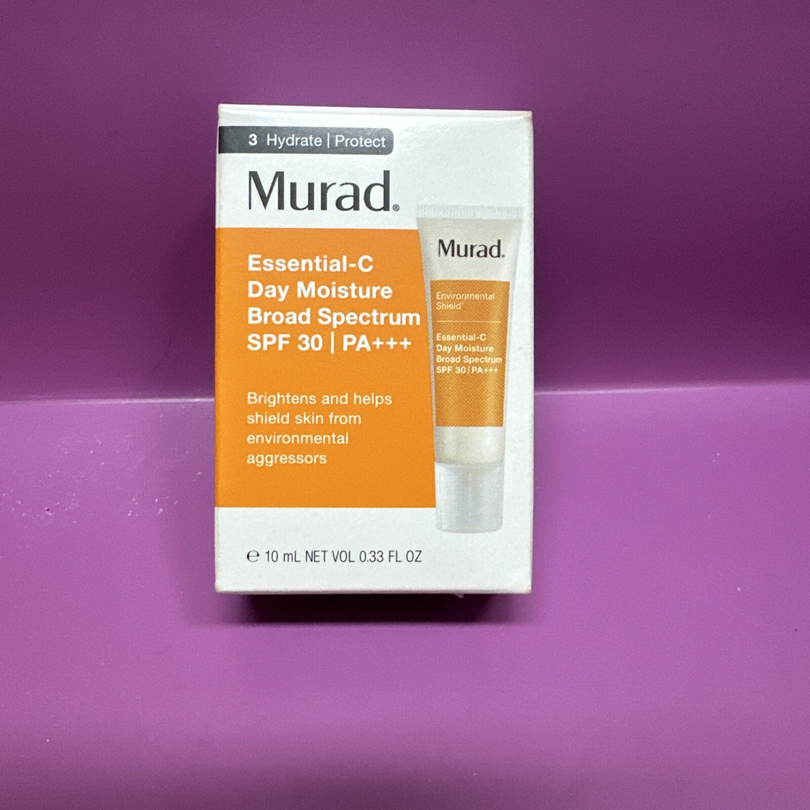 Murad Essential C Day Moisture SPF30 PA+++ 10ml/0.33oz TRAVEL MINI NIB