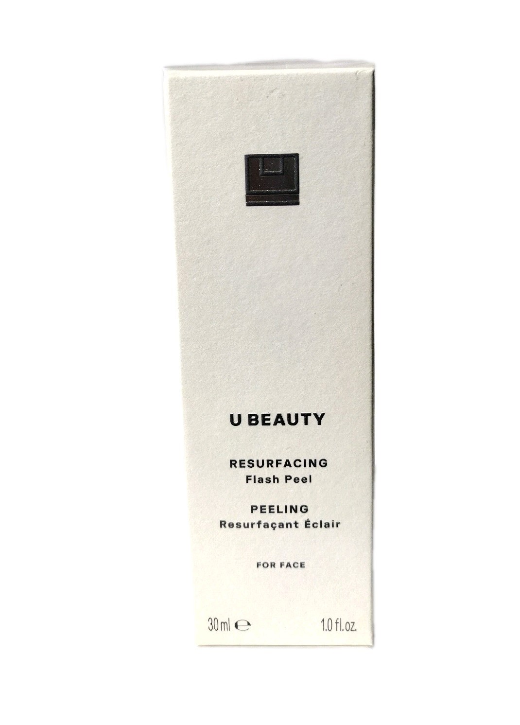 U Beauty Resurfacing Flash Peel For Face W AHA+BHA Full Sz 1 Fl Oz NEW & Sealed