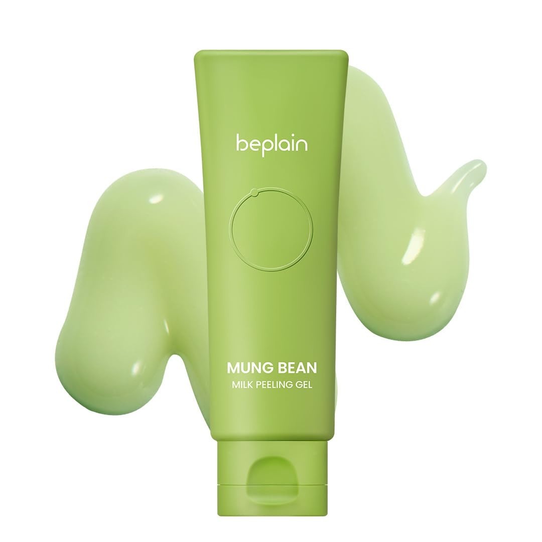beplain Mung Bean Milk Peeling Gel 120ml | Gentle Exfoliator | Dead Skin Remover