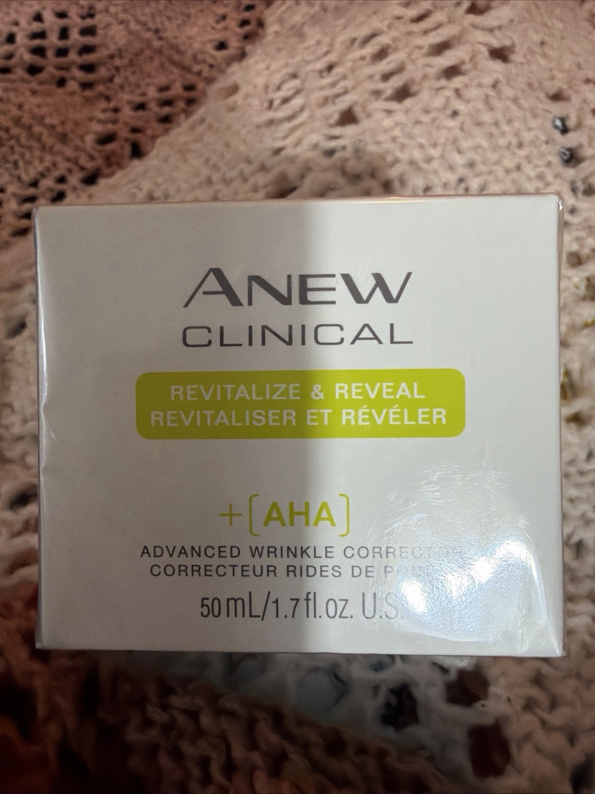 ANEW Clinical Revitalize & Reveal Advance Wrinkle Corrector + AHA 50 ml/1.7fl oz