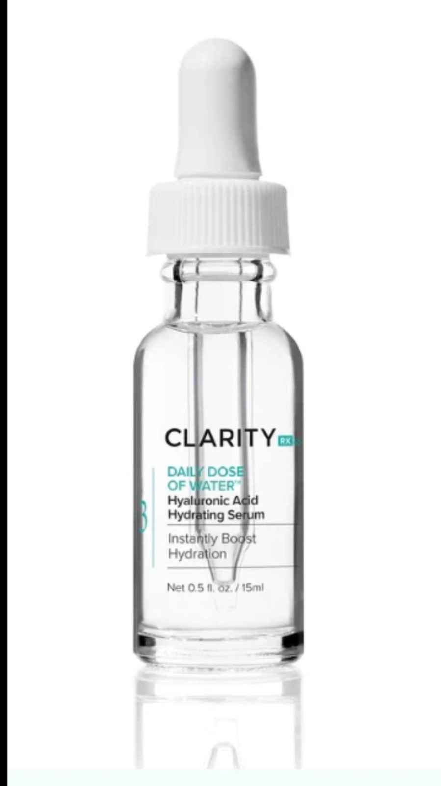 Clarity RX Daily Dose Of Water Hyaluronic Acid Hydrating Serum 0.5oz