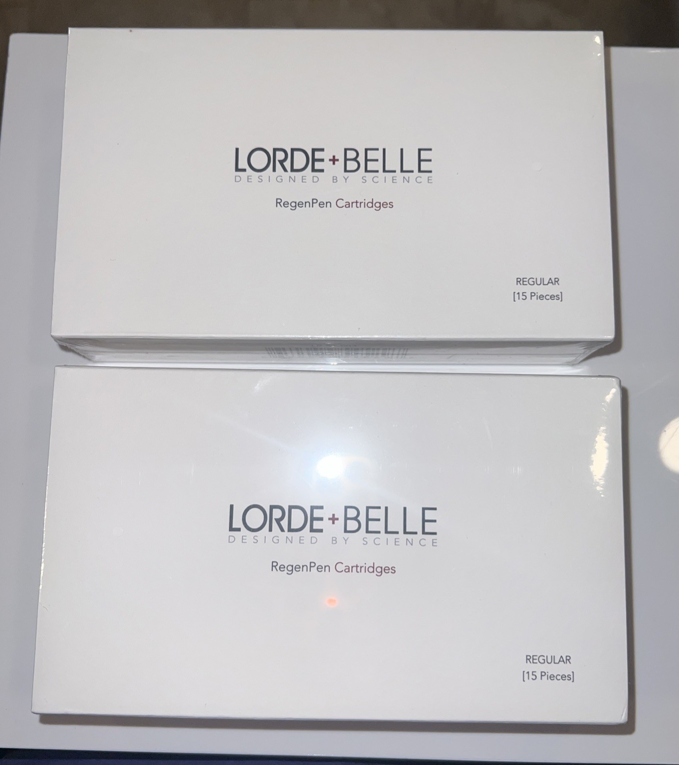 LORDE+BELLE Regenpen Cartridges 2 Boxes Of 15 (30 Total) Sealed
