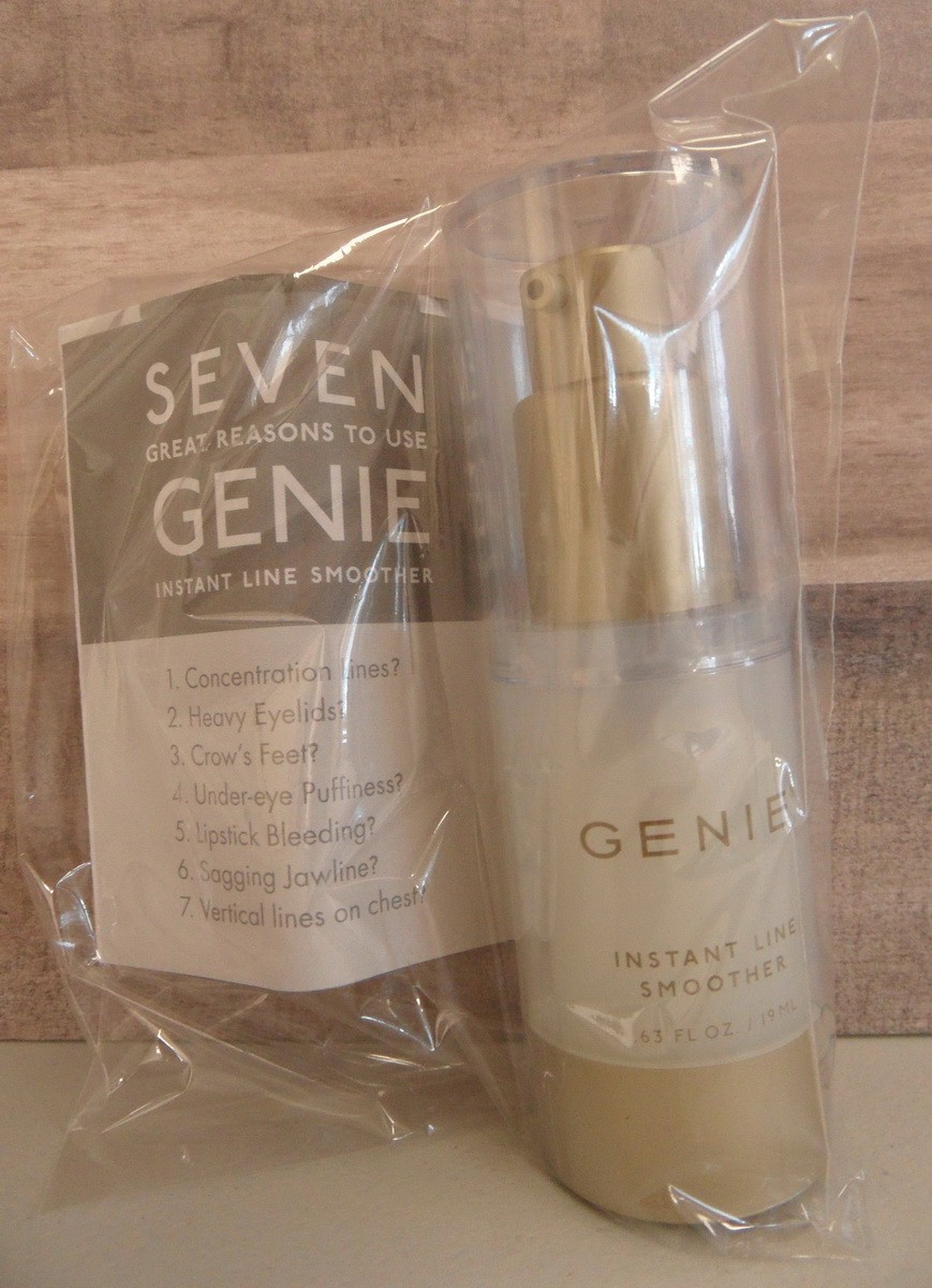 GENIE Instant Line Smoother Younger Skin FragranceFree Hypoallergenic .63 oz NEW