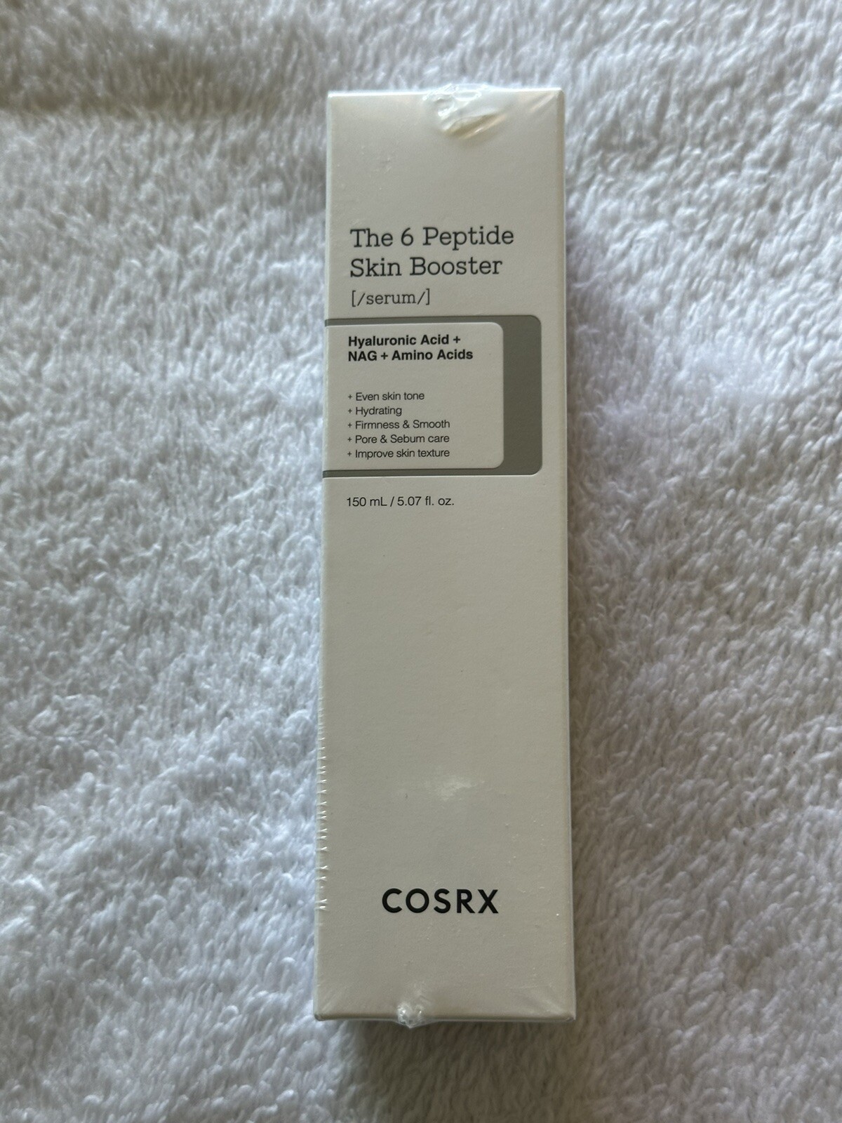 COSRX: The 6 Peptide Skin Booster Serum – 5.07 oz/150 ml- New In Box