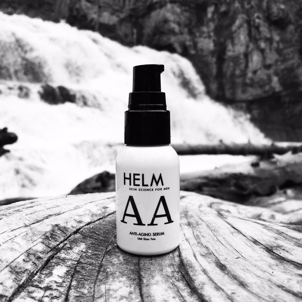 Helm Anti-Aging Serum Plant-Based Firmer Tighter Brighter Smoother Youthful Skin