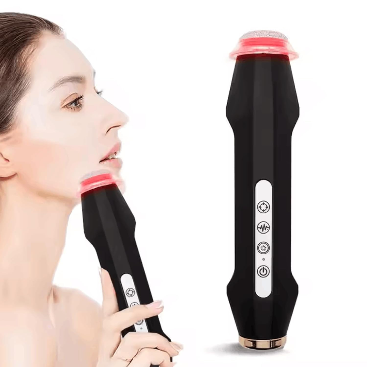 Wireless Beauty Bubble Pen Face & Neck Massager, Refresh Your Skin with Gentle V