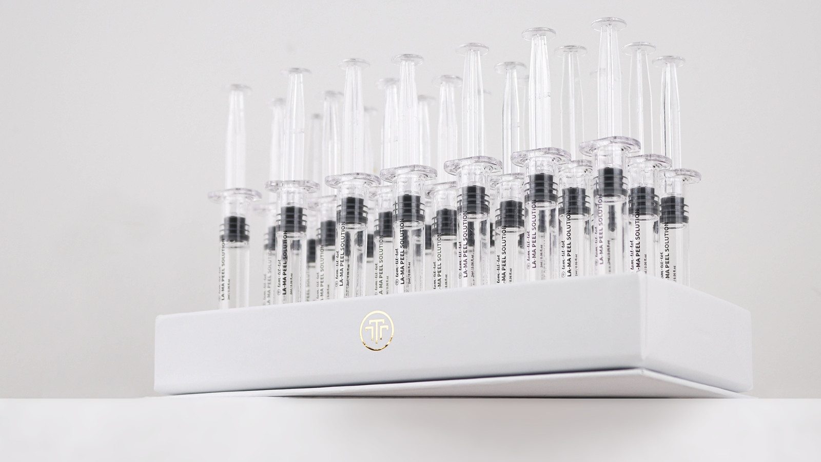 Tom-Tit-Tot La-Ma Peel Solution LHA Exfoliating Ampoule Korean Skincare 2ml x 21