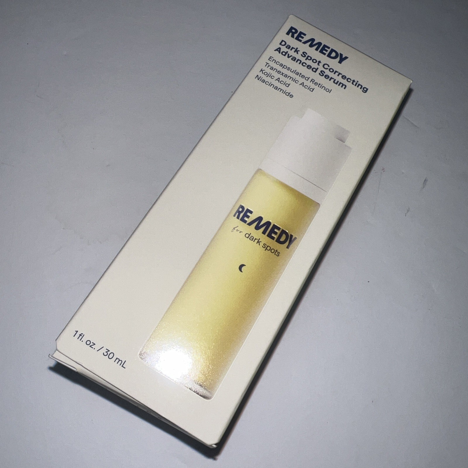 Remedy Dark Spot Correcting Advanced Serum Retinol Niacinamide Face 1 fl oz