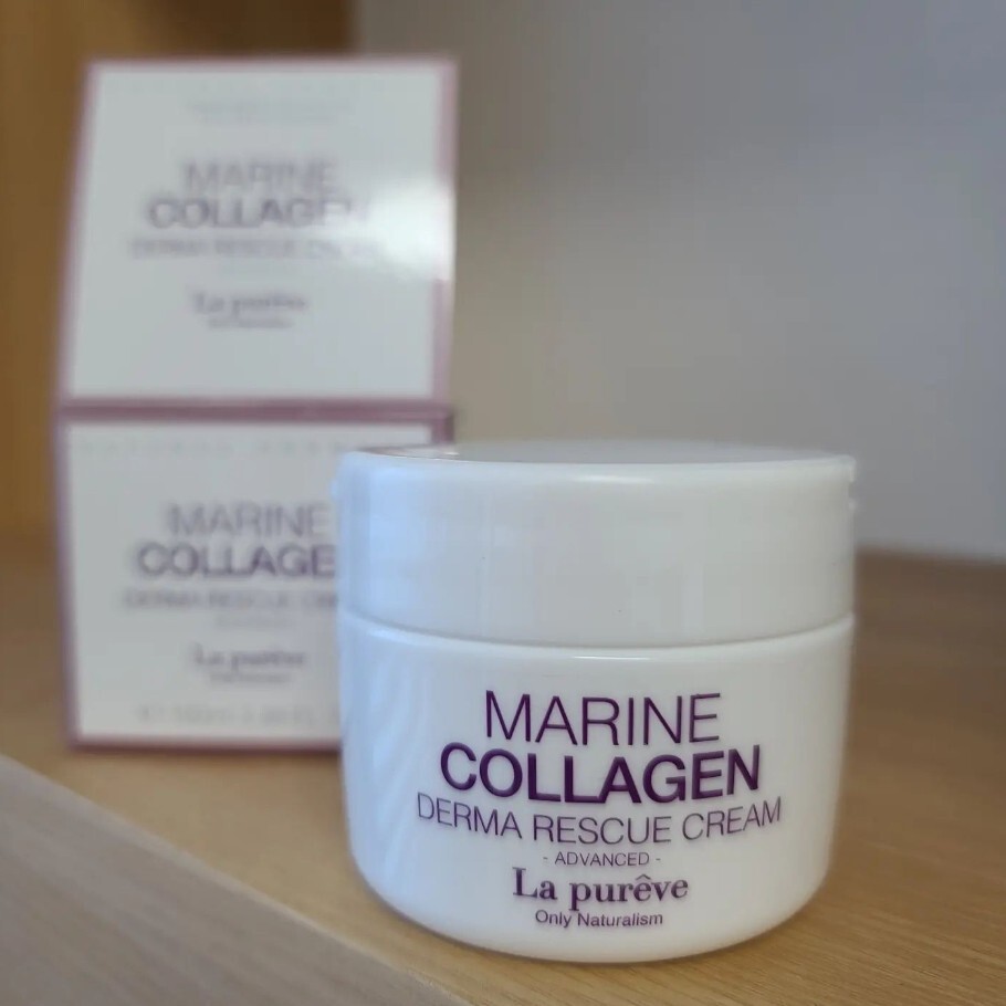 Marine Collagen Derma Rescue Cream 100ml Collage Cream Korean Skin Care K-Beauty