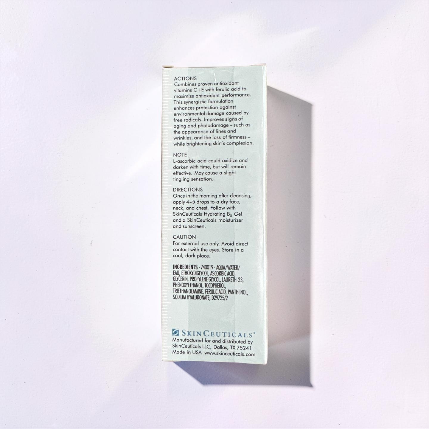SkinCeuticals CE Ferulic Serum 15% Vitamin C 1oz –Fresh not Oxidized New (Real)