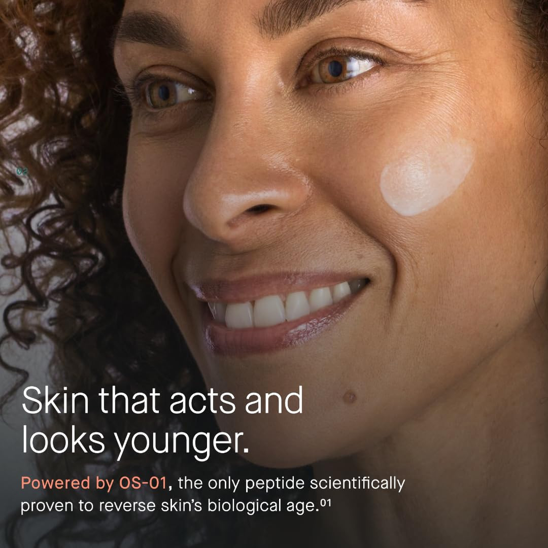 FACE OS-01 Peptide Topical Supplement | Skin Longevity Age Reversal Moisturizer