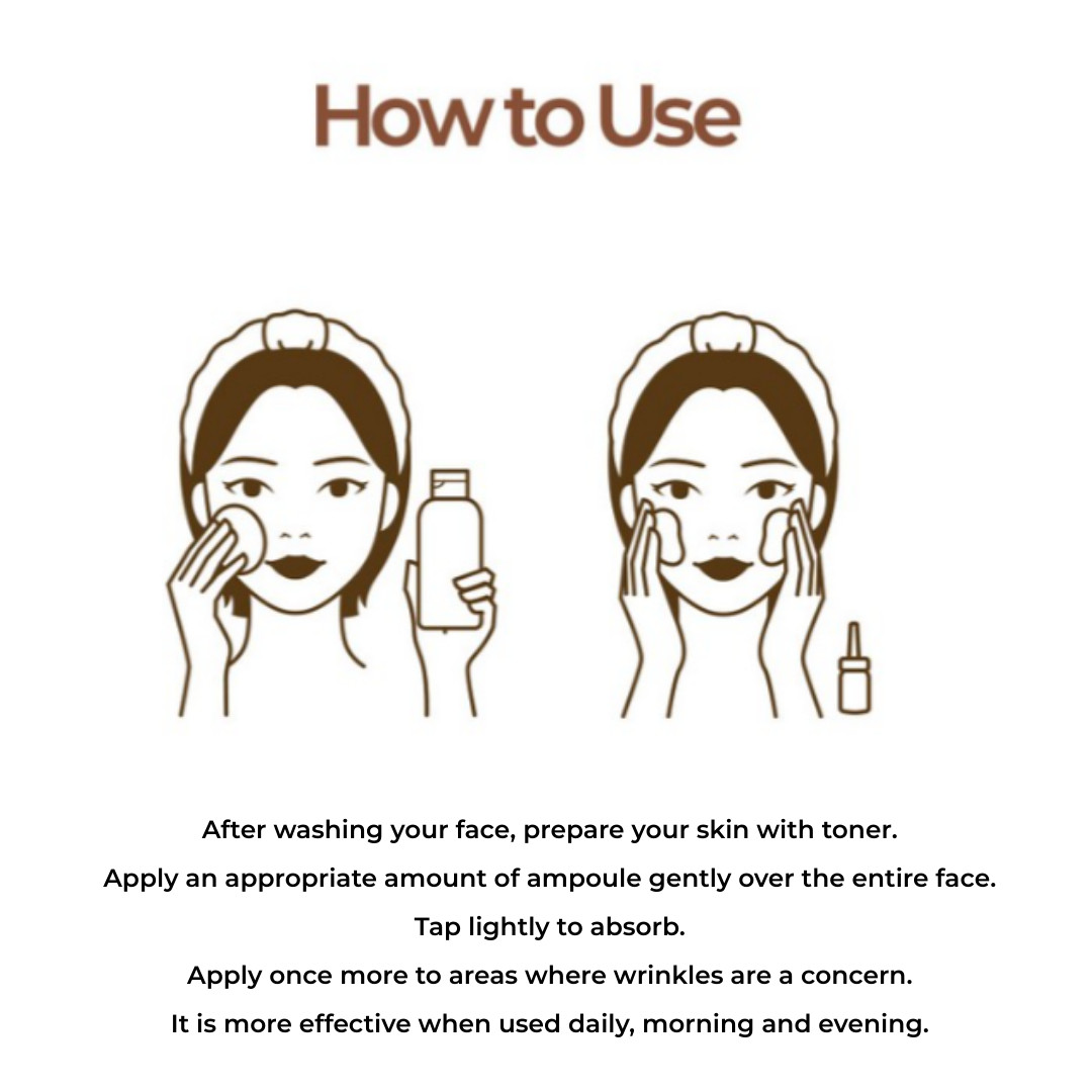 PLLA-Fills Collagen Hyaluronic Acid Peptide Wrinkle Ampoule 0.2oz x 5 pieces