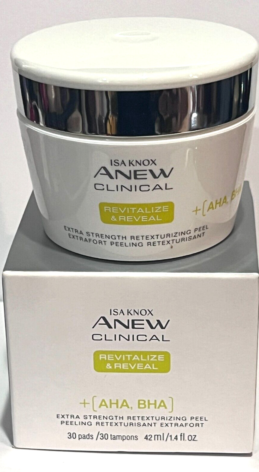 Avon Isa Knox Anew Clinical Revitalize & Reveal Extra Strength Retexturizing…