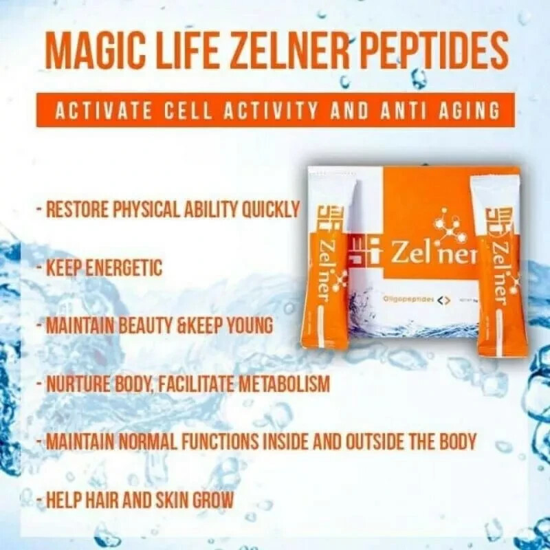Singapore Magic Life Zelner Oligopeptides 15 sachets DHL EXPRESS SHIPPING