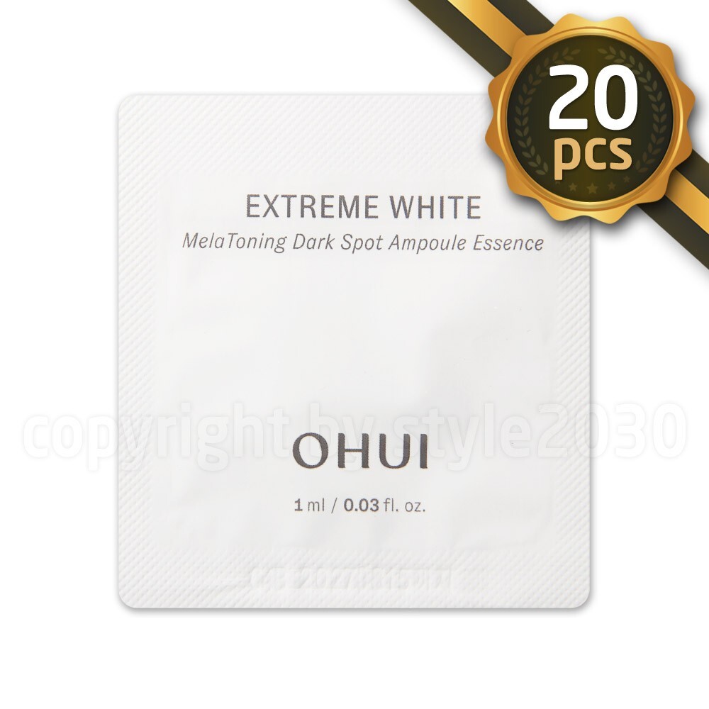 O HUI Extreme White MelaToing Dark Spot Ampoule Essence 1ml x 20pcs (20ml) OHUI