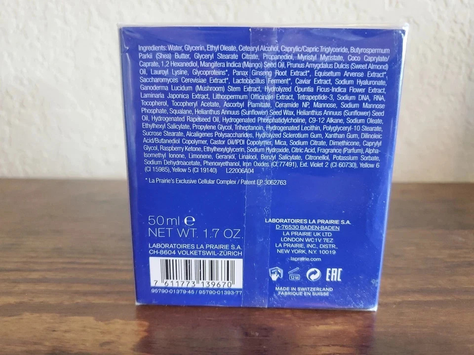 La Prairie Skin Caviar Luxe Cream 1.7 oz / 50 ml – New Sealed Box