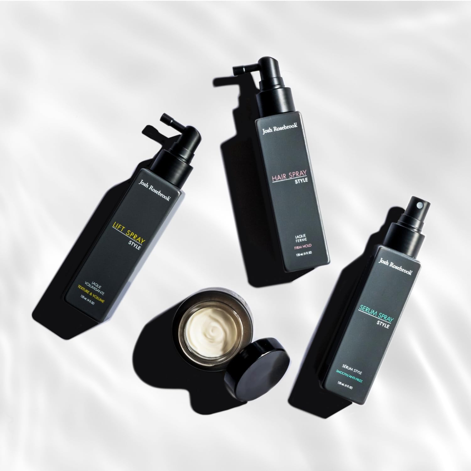 Josh Rosebrook Hair Spray Firm hold to control 4 Fl Oz (Pack of 1)