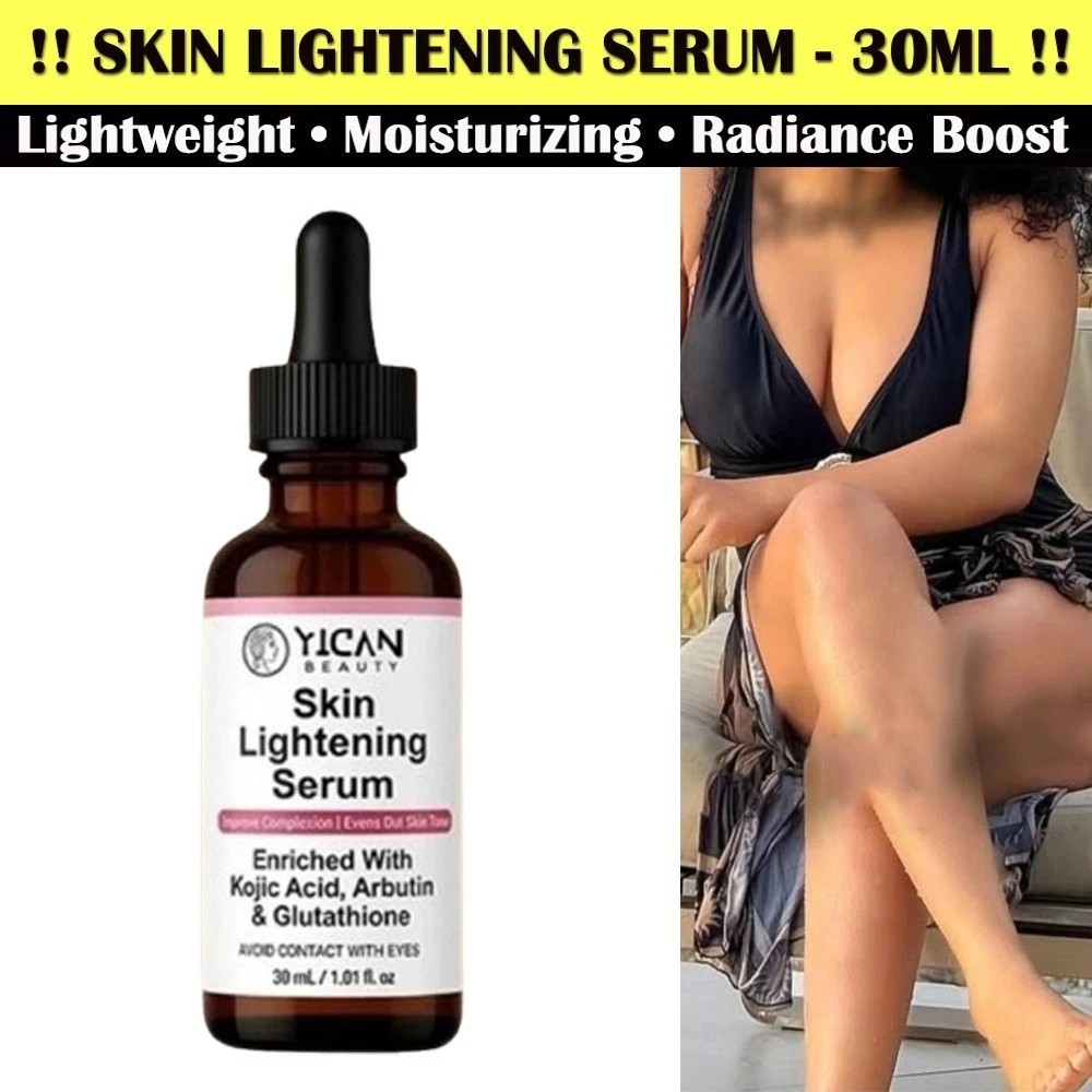Kojic Skin Lightening Serum Face Body Anti-Dark Spots Essence, 30ml
