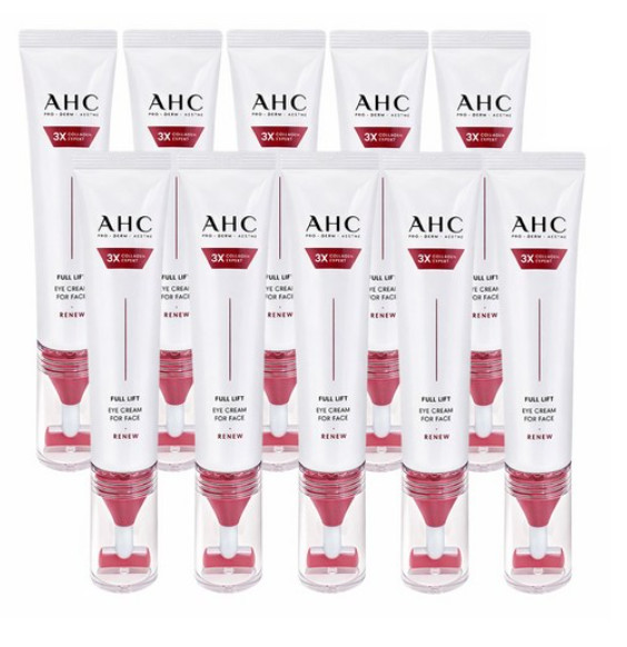 AHC Full Lift Eye Cream for Face Season14 40ml K-Beauty Anti Aging Firming 10pcs