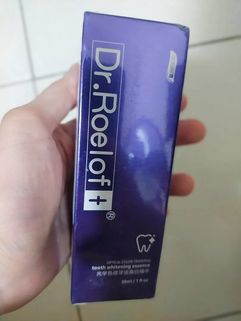 Dr.Roelof Tooth-Whitening-Essence-Freshens-Breath Clean Teeth (EXP2026) 30ml