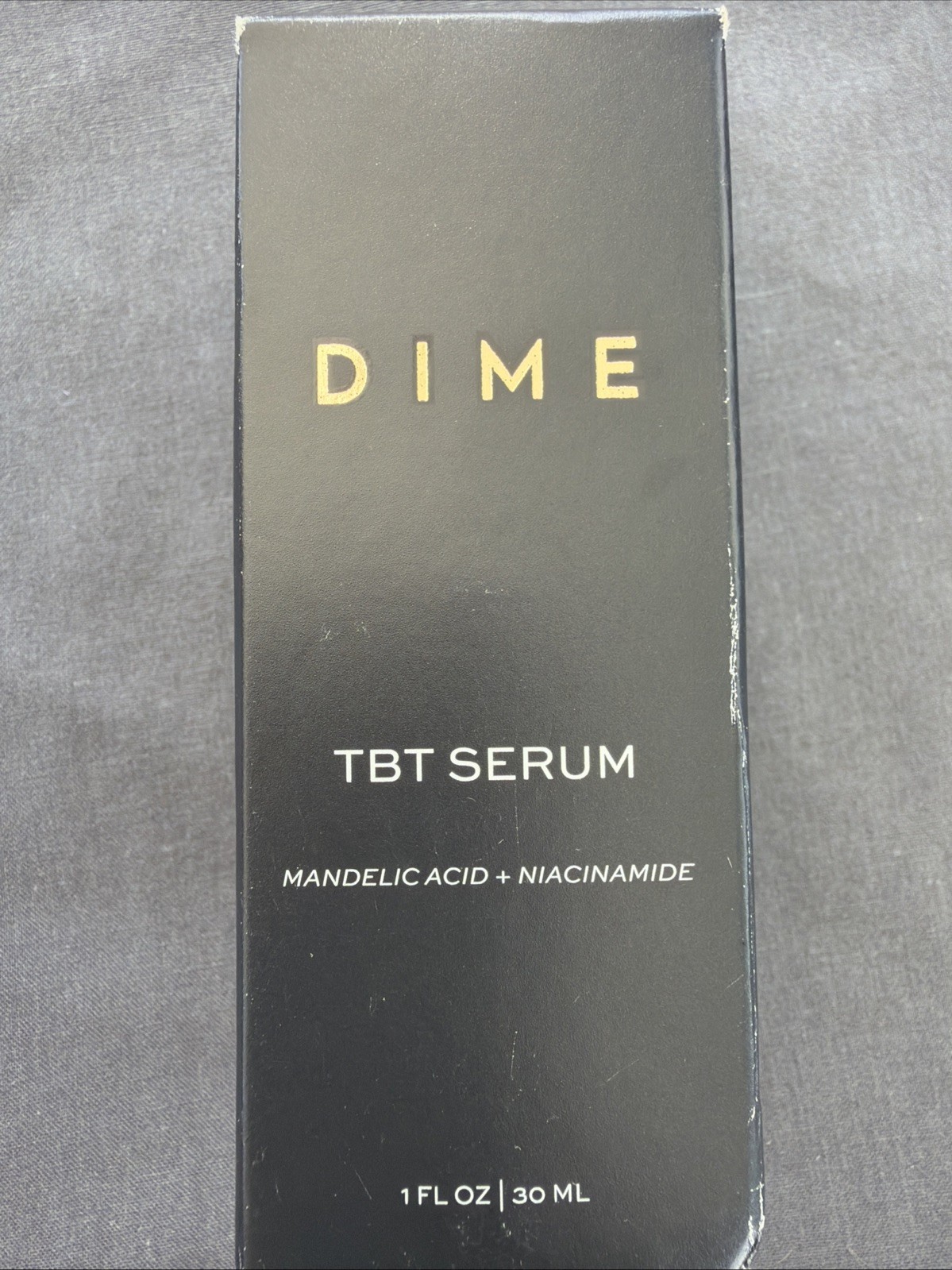 DIME TBT Serum Mandelic Acid + Peptides 1 oz / 30mL Full Size anti-aging facial