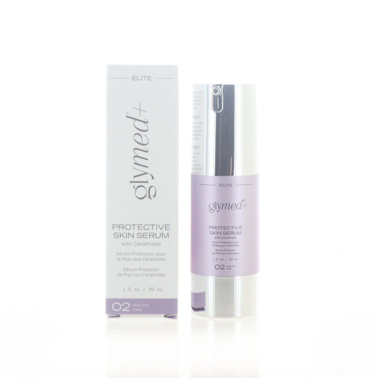 GlyMed Plus Protective Skin Serum with Ceramides 30ml 1oz NEW FAST SHIP