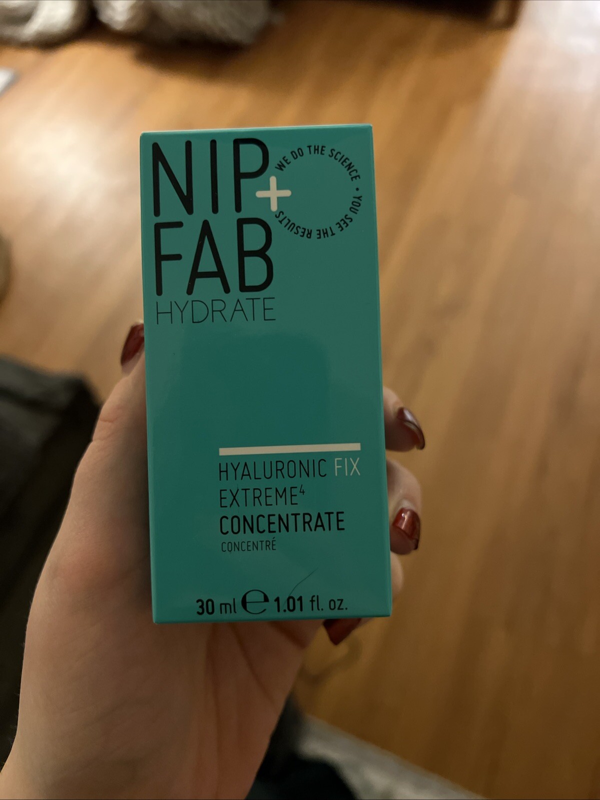 NIP+FAB Hydrate Hyaluronic Fix Extreme Concentrate 30ml / 1.01 fl oz NEW in Box