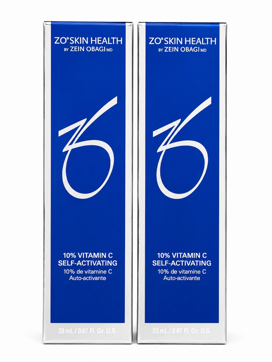 2 x Authentic Zo Skin Health 10% Vitamin C 20ml 0.67 FL. Oz. New EXP 5/26