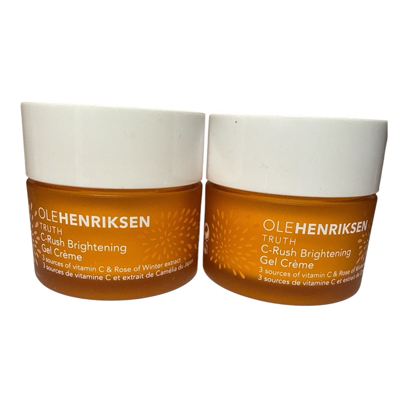 2-PK Ole Henriksen Truth C-Rush Brightening Gel Creme, 1.2 oz / 35 ml New No Box