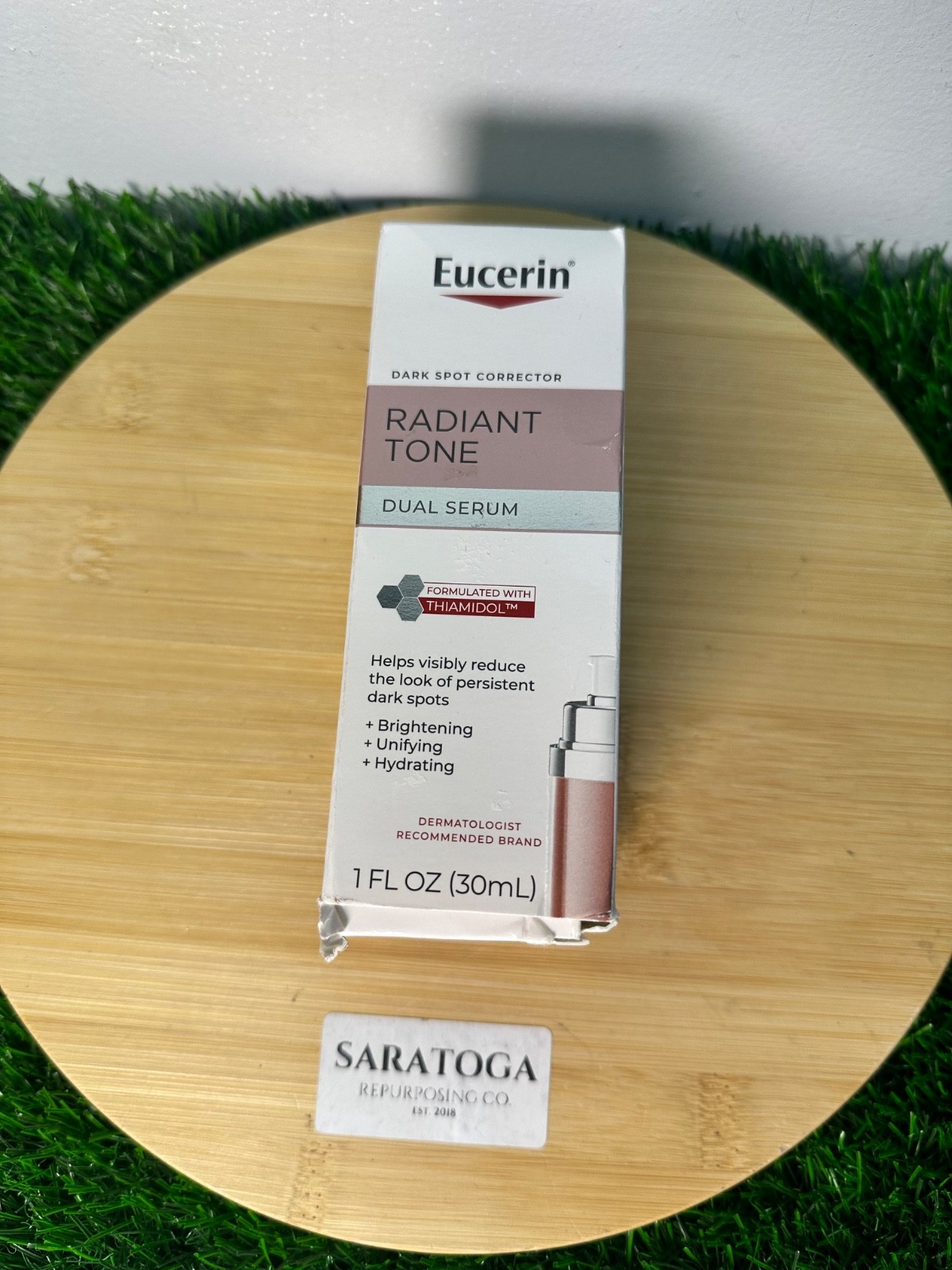 Eucerin Radiant Tone Dark Spot Corrector Dual Serum with Thiamidol, 1 fl oz
