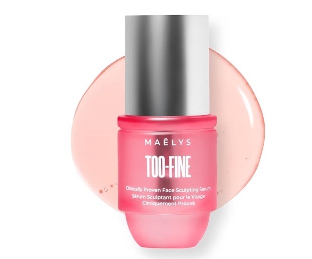 Maelys TOO-FINE Clinically Proven Face Sculpting Serum 0.5oz Authentic!
