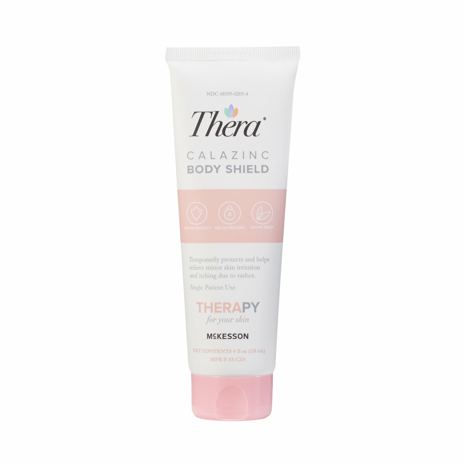 Thera Calazinc Body Shield Scented Skin Protectant Cream 4 oz. Tube 53-CZ4 1 Ct