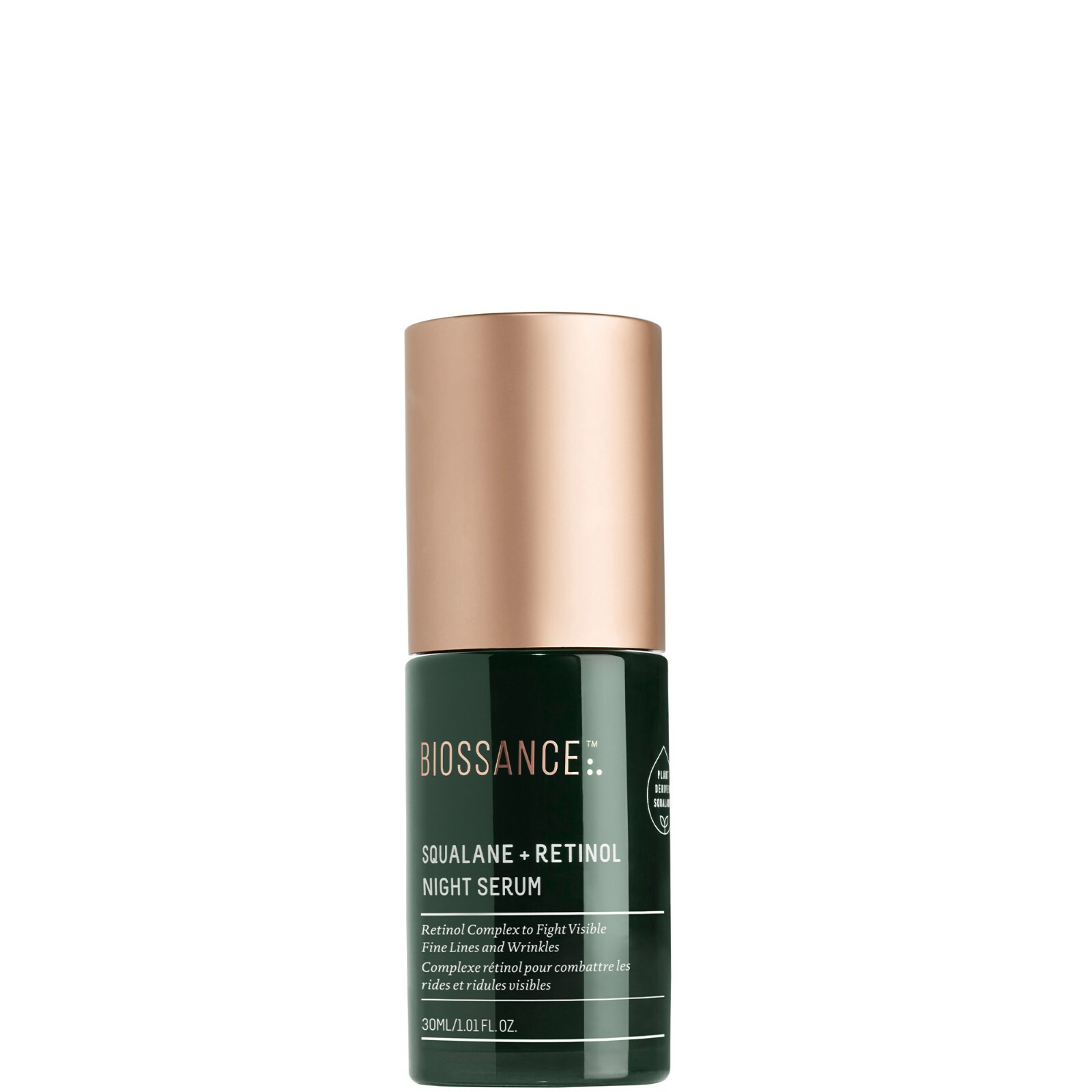 5 Pieces Lot – Biossance Squalane + Retinol Night Serum 30ml – Anti-Aging