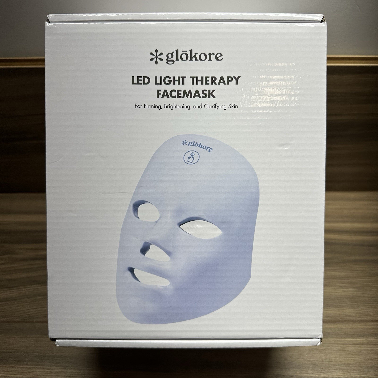 Glokore LED Light Therapy Skincare Face Mask | New | Wireless | Charge Cable
