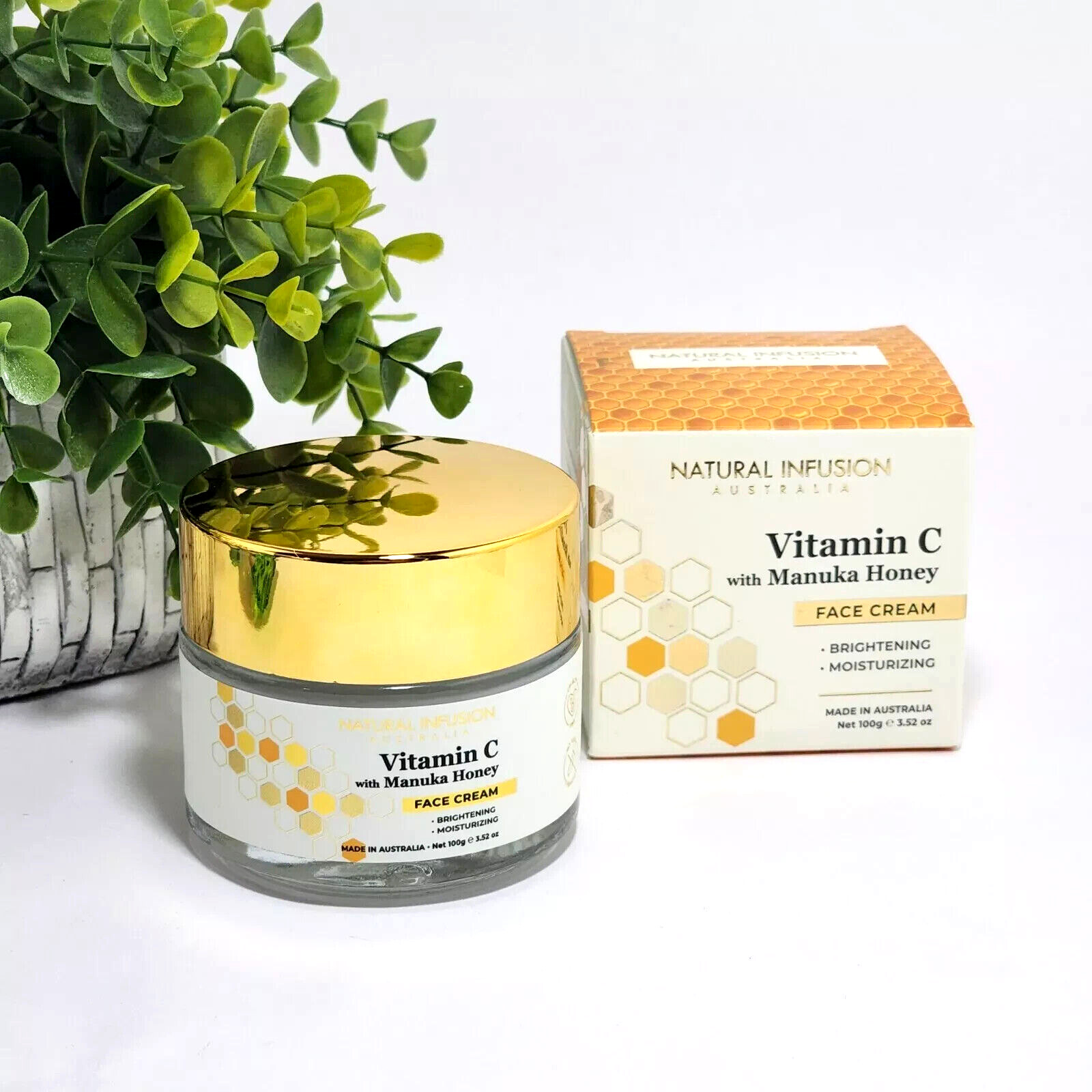Natural Infusion Vitamin C With Manuka Honey Face Cream 3.52 oz / 100 g