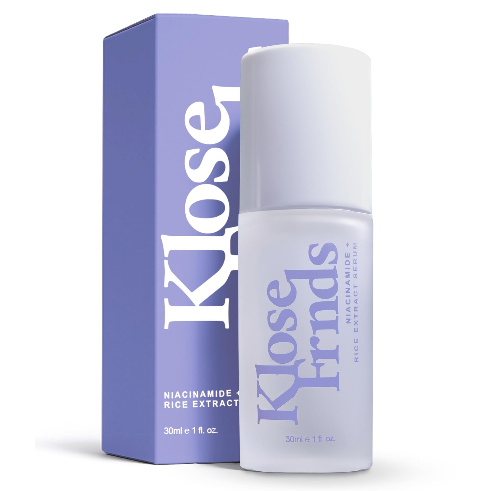 Klose Frnds Niacinamide Rice Extract Facial Serum Hydrating Glow Face Serum