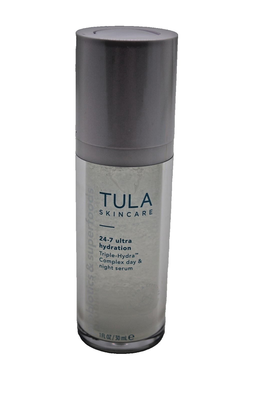 Tula Skin Care 24-7 Ultra Hydration Complex Day Night Serum 1FL 30M NEW Full Sz