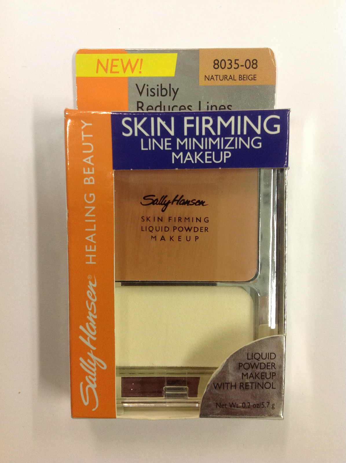 Sally Hansen Skin Firming Line Minimizing Makeup ( NATURAL BEIGE ) NEW.