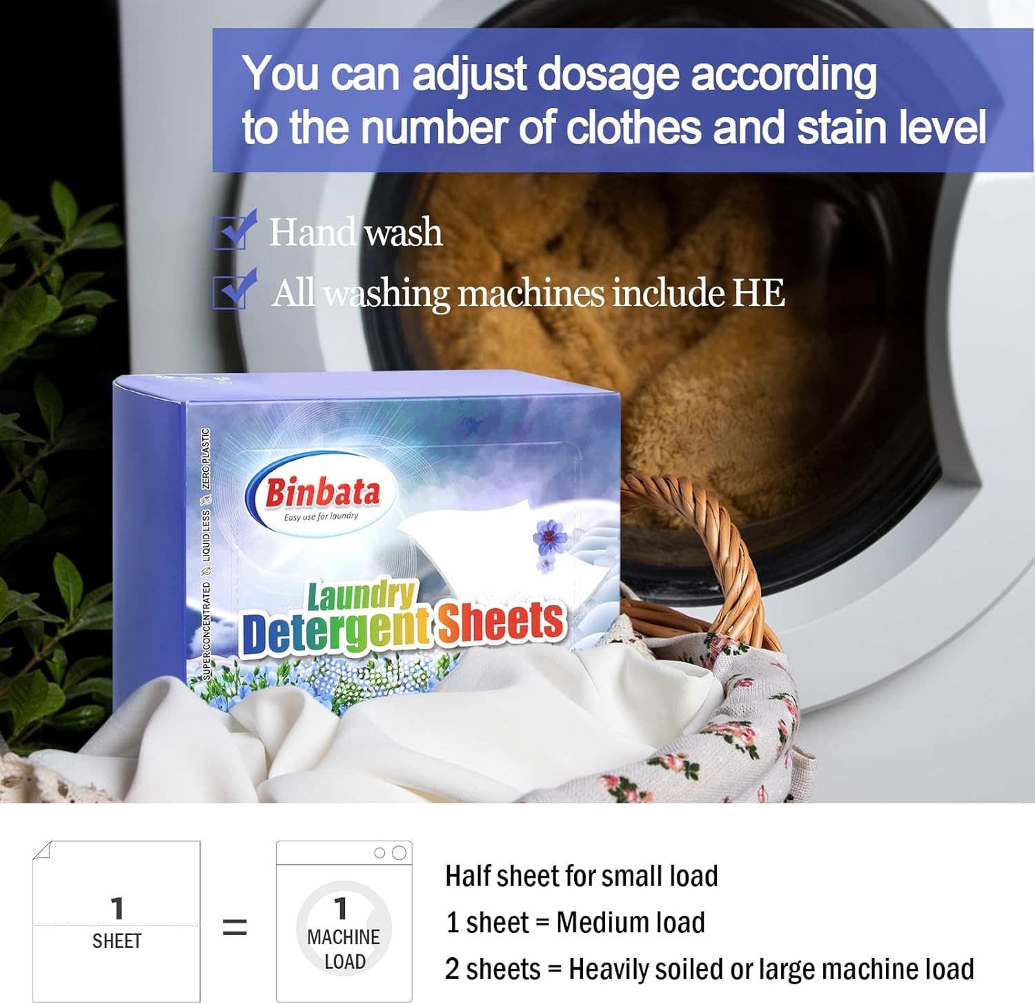 Laundry Detergent Sheets, 200 Loads Fresh 200 Count (Pack of 1), Linen