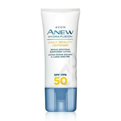 Avon Anew Hydra Fusion Daily Beauty Defense SPF 50…New in Box. Fast Shipping