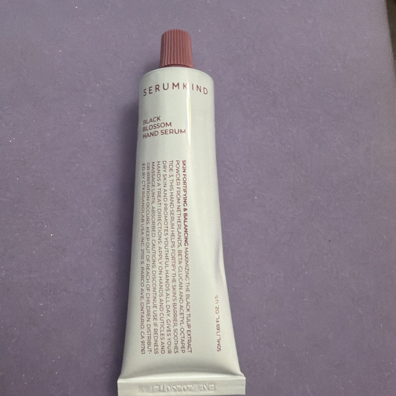 Serumkind Black Blossom Hand Serum 1.69oz/50ml Exp 8/28 – NEW in Box