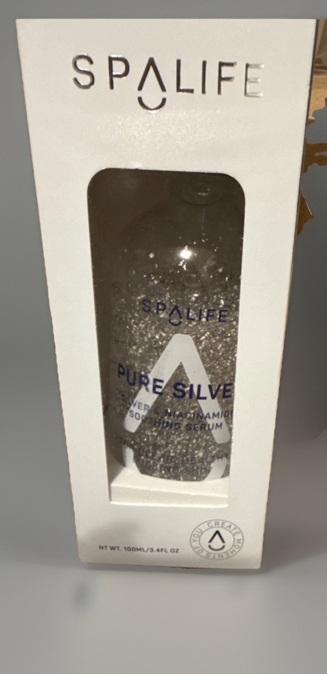 SpaLife Pure Silver Niacinamide & Silver Soothing Serum 100ml/3.4oz