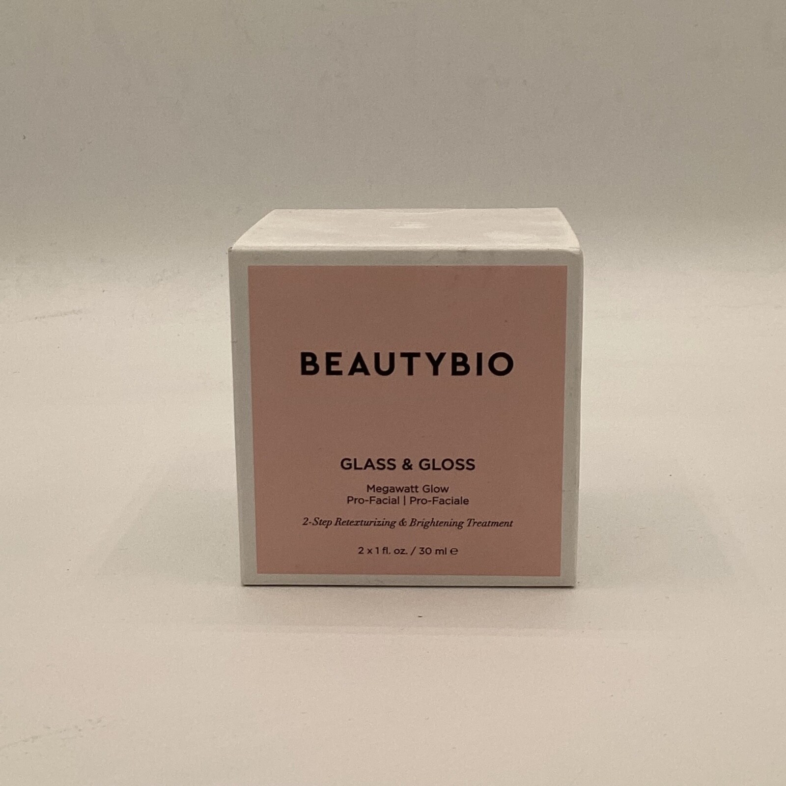 BEAUTYBIO – Glass & Gloss – 2 Step Facial – NIB