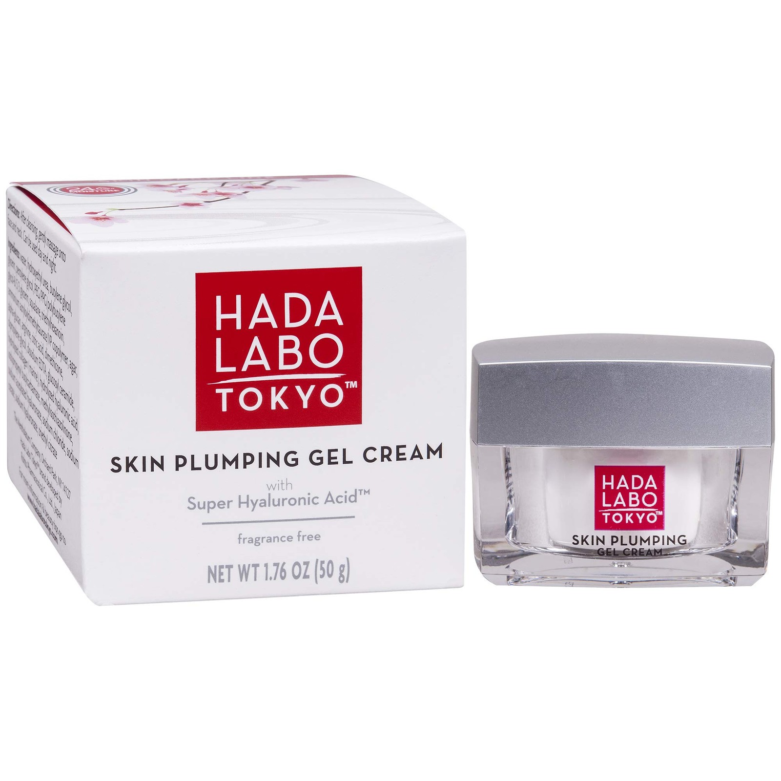 Hada Labo Tokyo Plumping Gel Cream, Facial 1.76 Ounce (Pack of 1), Gray