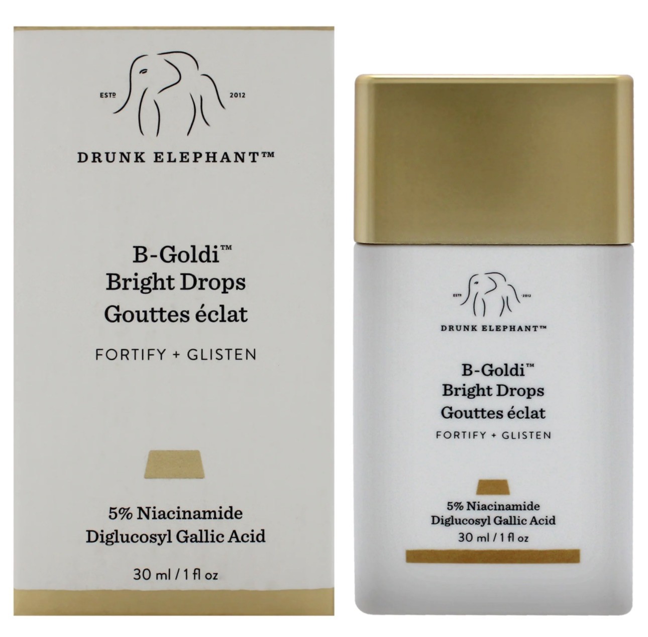 B-Goldi Bright Drops – 30 ml/1 fl oz – Illuminating Color Serum Drops